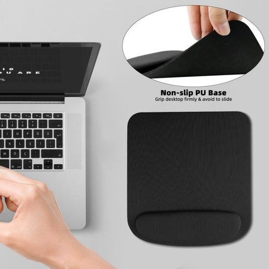 1\u002F 2pcs Non-slip and Comfortable Memory Foam Wrist Rest and Mouse Pad Set, Breathable Memory Foam Keyboard and Mouse Wrist Rest, Reduce Wrist Pressure, Suitable for Long-term Gaming and Office Use