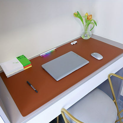 Oversized Solid Mouse Pad, Office Desk Pad, Laptop Keyboard Pad, Student Writing Pad, Dining Table Pad, Counter Pad