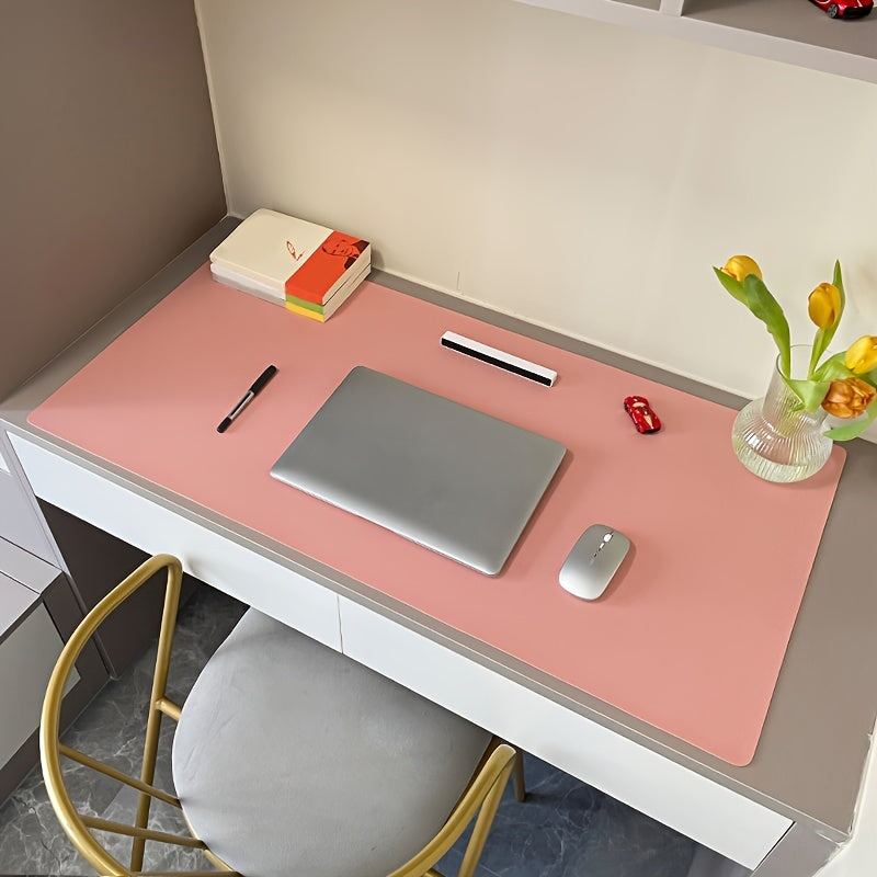 Oversized Solid Mouse Pad, Office Desk Pad, Laptop Keyboard Pad, Student Writing Pad, Dining Table Pad, Counter Pad