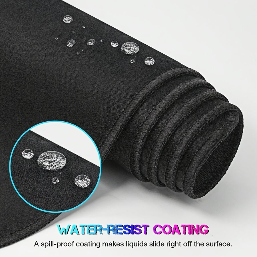 Extra Large Gaming Mouse Pad - Non-Slip, Washable Rubber Base Desk Mat 35.4x15.7 Inches - Vibrant Fantasy Artwork, Thick & Durable, Ideal for Gamers & Professionals, Perfect for Modern Workspaces