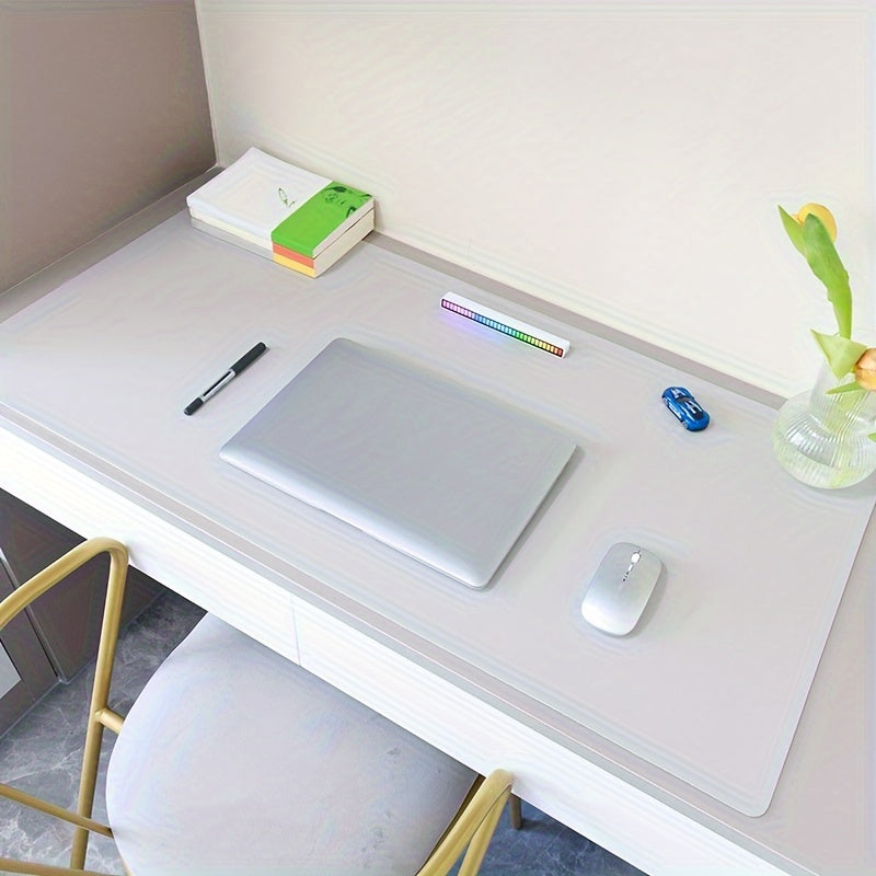 Oversized Solid Mouse Pad, Office Desk Pad, Laptop Keyboard Pad, Student Writing Pad, Dining Table Pad, Counter Pad