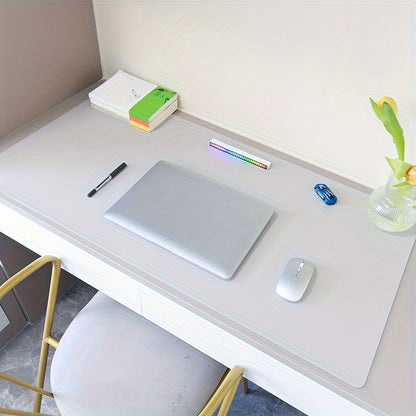 Oversized Solid Mouse Pad, Office Desk Pad, Laptop Keyboard Pad, Student Writing Pad, Dining Table Pad, Counter Pad